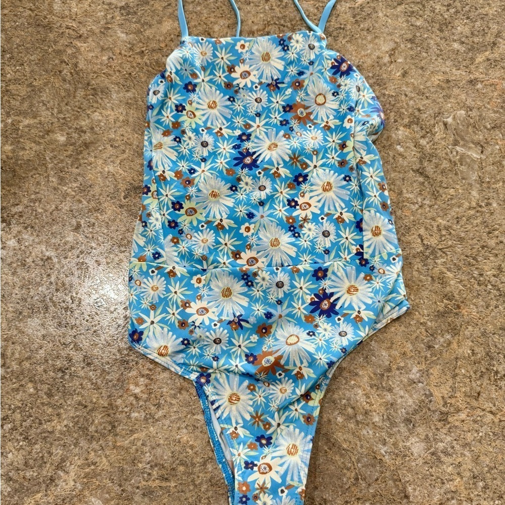 New Girls Patagonia Shell Seeker One-Piece Swimsuit